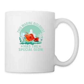 Ce biologiste marin a la biologie spéciale de la lueur - Mug blanc - blanc - Droite