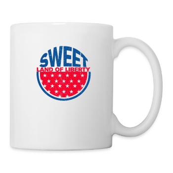 Sweet Land Of Liberty copy - Mug - white - Right