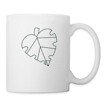 Monsteria Monstera leaf - Mug - white - Right