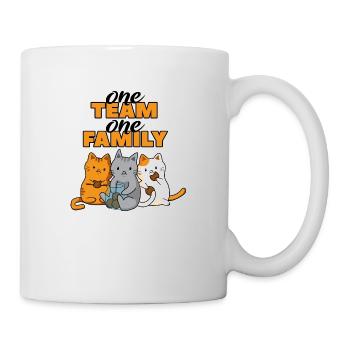 équipe famille chat biscuits chien sport mère gâteau - Mug blanc - blanc - Droite