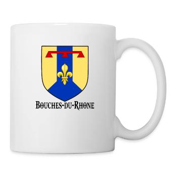 Bouches du Rhone - Mug blanc - blanc - Droite