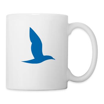 blue bird - Mug - white - Right