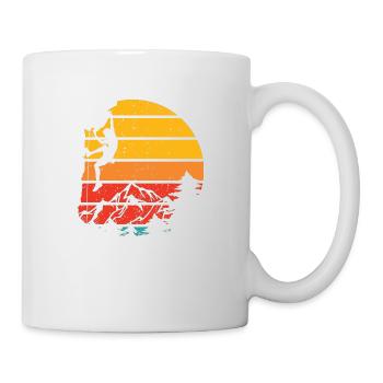 Vintage Indoor Rock Climbing - Mug - white - Right