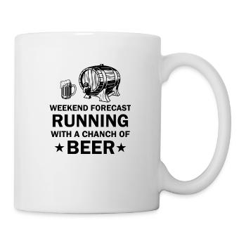 Triathlon Swim Bike Run Marathon - Tasse - Weiß - Rechts