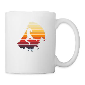 Vintage Sport Climbing Rock Climbing - Mug - white - Right