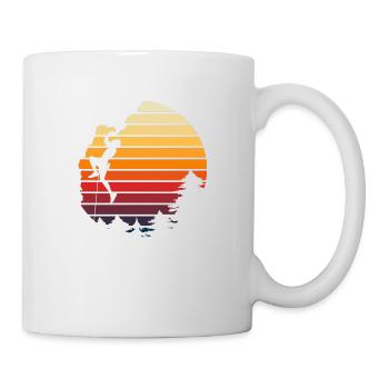 Wall Climbing Rock Climbing - Mug - white - Right