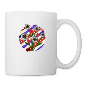 American Flower - Mug - white - Right