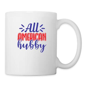 All American Hubby - Tasse - Weiß - Rechts