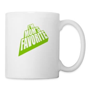 I m mom s - Tasse - Weiß - Rechts