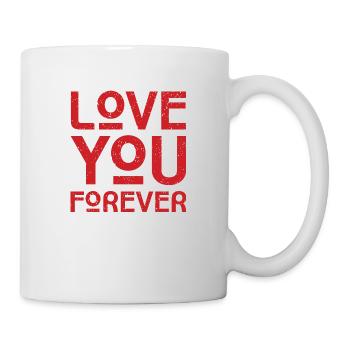 JE T’AIME POUR TOUJOURS - Mug blanc - blanc - Droite