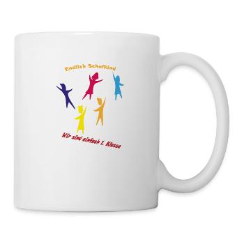 Ein tolles Design für die Schulkinder 2022 - Tasse - Weiß - Rechts