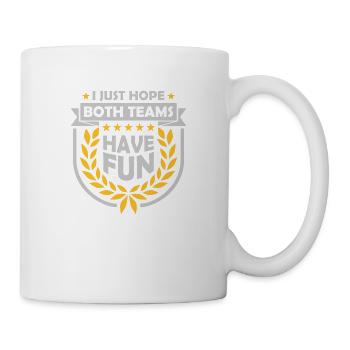 Both Teams Have Fun - Tasse - Weiß - Rechts