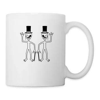 2 Gentlemen Alien Friends - Mug - white - Right