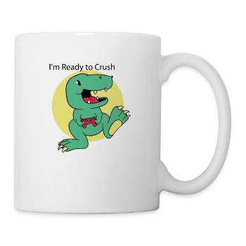 I'm ready to crush I'm ready to crush Geschenk Ins - Tasse - Weiß - Rechts