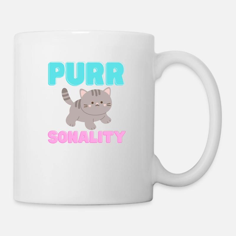 Purr-Sonality - Mug - white