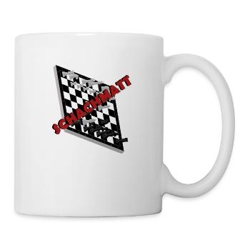 Schachmatt gesetzt - Tasse - Weiß - Rechts