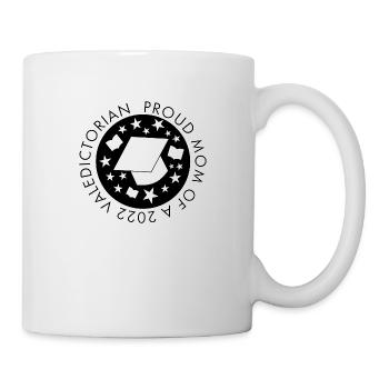 fière maman d’un cadeau de valedictorian 2022 - Mug blanc - blanc - Droite