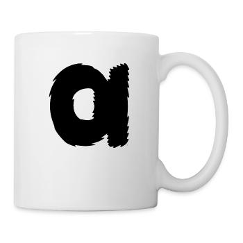 Alpha | Symbol | griechisches Alphabet - Tasse - Weiß - Rechts