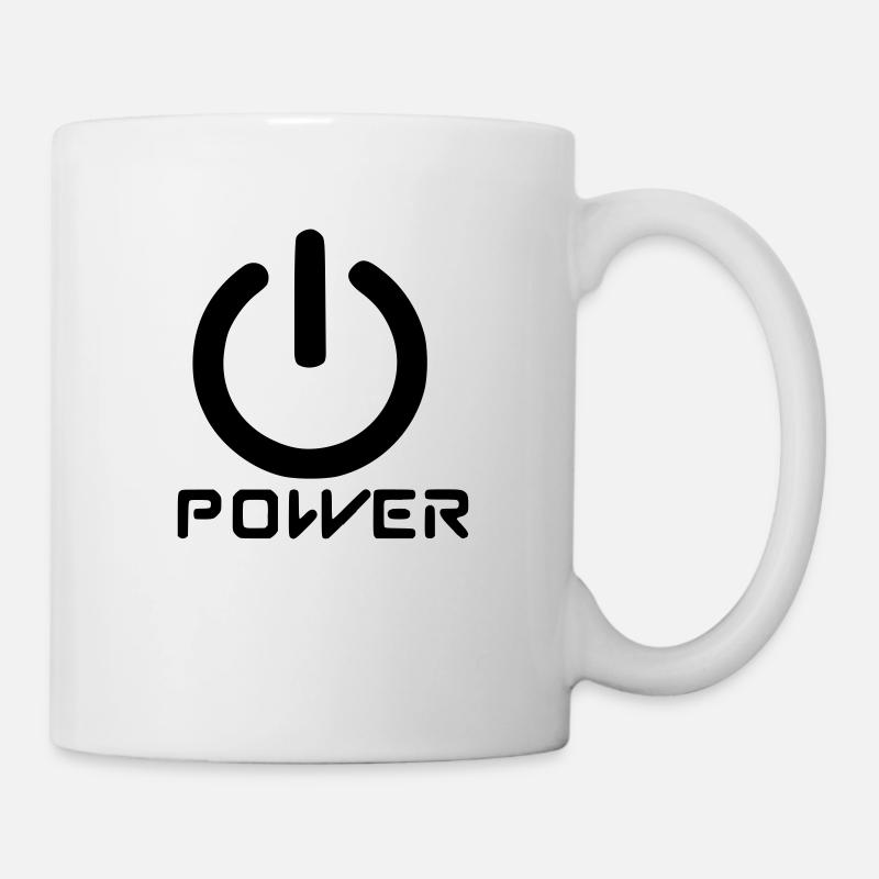 Macht - Tasse - Weiß