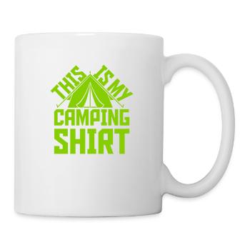 C’est mon camping - Mug blanc - blanc - Droite