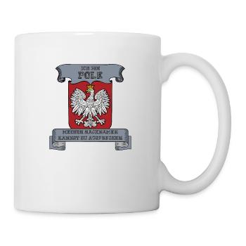 ich bin Pole - Tasse - Weiß - Rechts