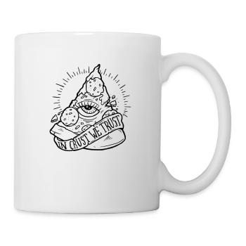 PIZZA LIEBE - Tasse - Weiß - Rechts