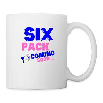 Six Pack à venir 35 - Mug blanc - blanc - Droite