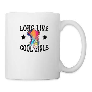 Long Live Cool Girls - Mug - white - Right