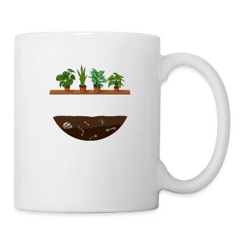 Hobby Gärtnerin - Tasse - Weiß - Rechts