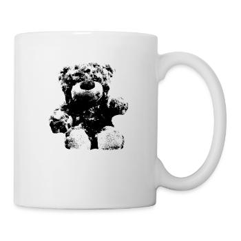 Cuddly Toy Bear Cute Cartoon Funny Baby - Mug - white - Right