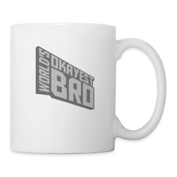 Le texte Brother le plus correct du monde - Mug blanc - blanc - Droite