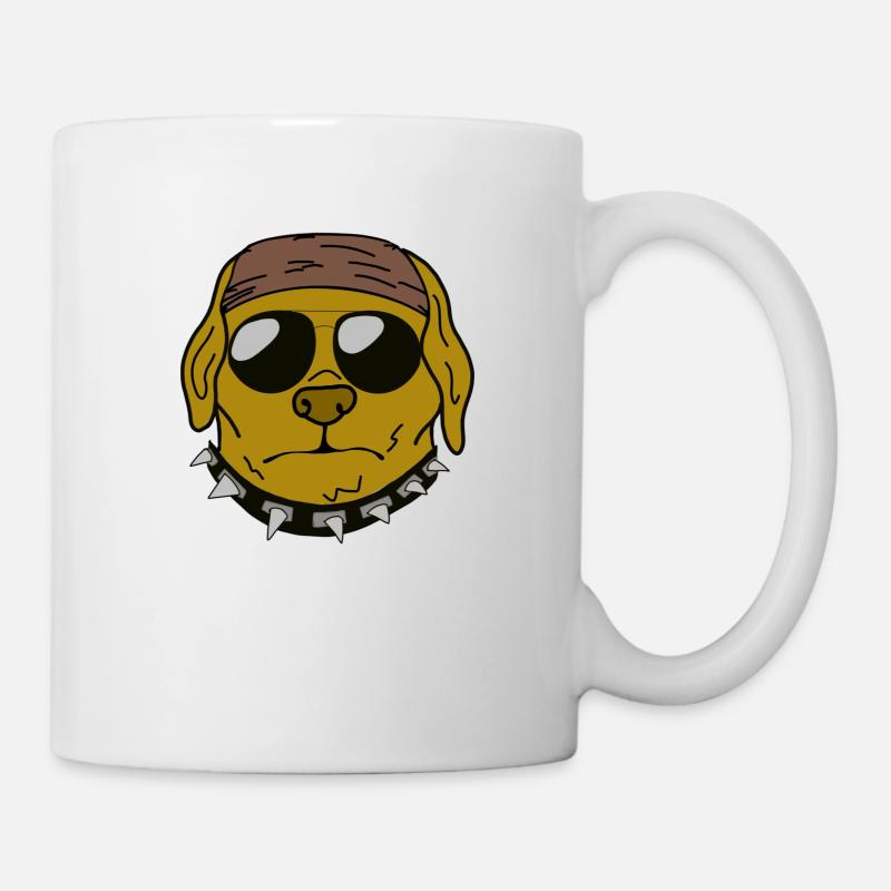 Grimmiger Labrador - Tasse - Weiß