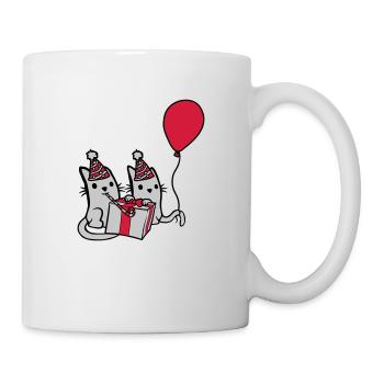 Birthday Cats 2 Friends - Mug - white - Right