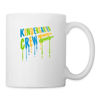 Friends Kindergarten Crew Crayons - Mug - white - Right