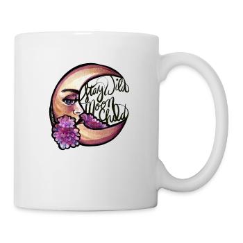 Bleib Wild MoonChild - Tasse - Weiß - Rechts