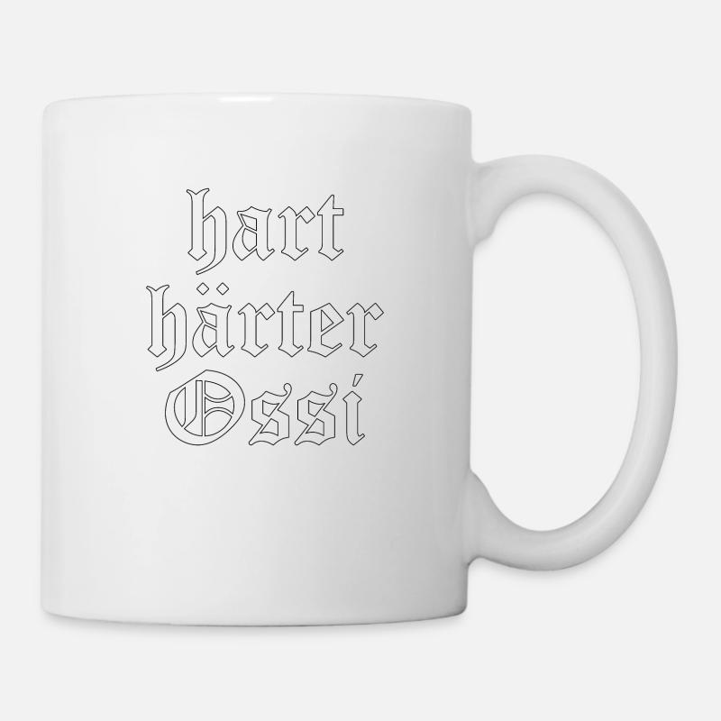 Ossi Spruch Ostdeutschland Ossis Geschenk - Tasse - Weiß