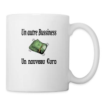 un autre bussiness - Mug blanc - blanc - Droite