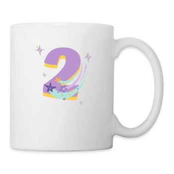 2nd birthday (Gift of 2 years) - Mug - white - Right