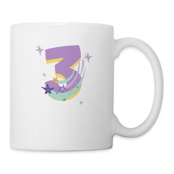 3rd birthday (3 year gift) - Mug - white - Right