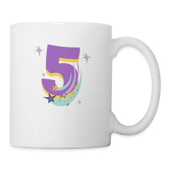 5th Anniversary (5-year gift) - Mug - white - Right