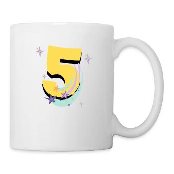 5th Anniversary (5-year gift) - Mug - white - Right