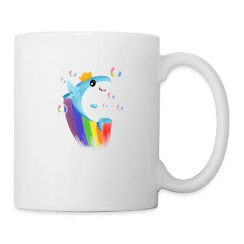 Rainbow Shark - Mug - white - Right