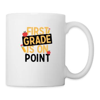 First Grade Is On Point - Mug - white - Right