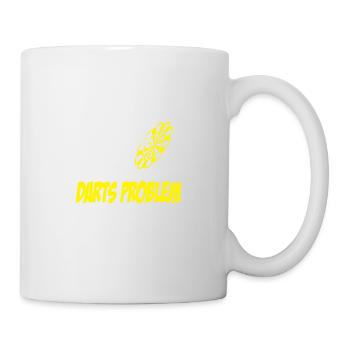 drinking team darts - Mug blanc - blanc - Droite