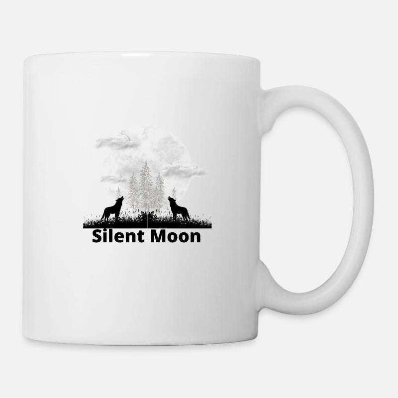 Silent Moon - Mug - white