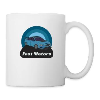 Fast Motors - Tasse - Weiß - Rechts