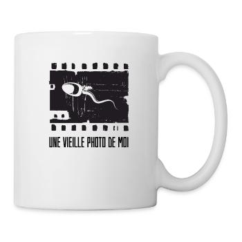 Une Vieille Photo De Moi - Mug blanc - blanc - Droite