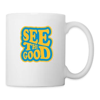 voir la bonne citation - Mug blanc - blanc - Droite