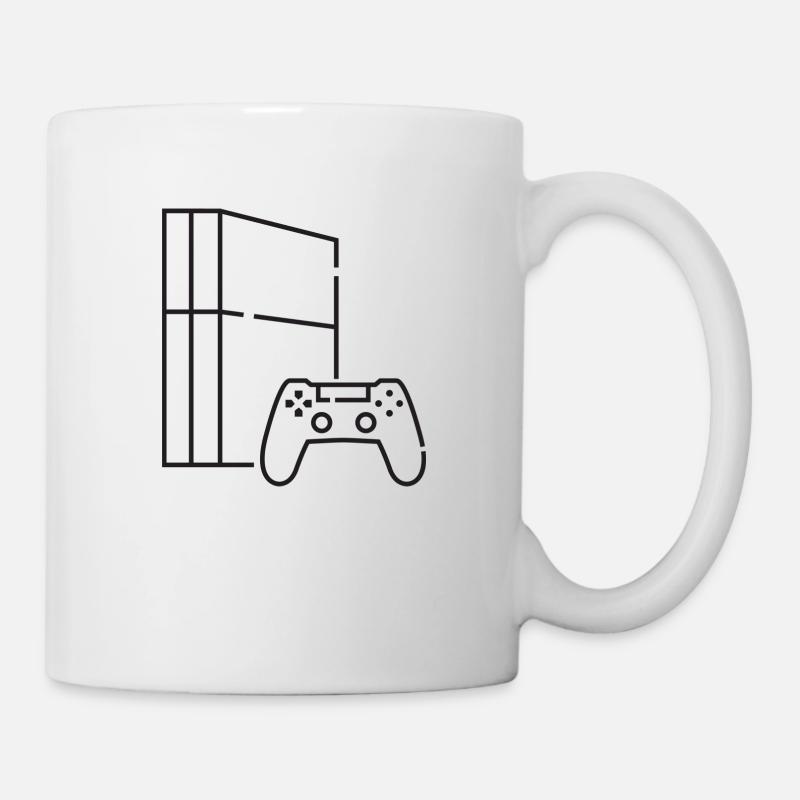 Gamer #4 - Tasse - Weiß