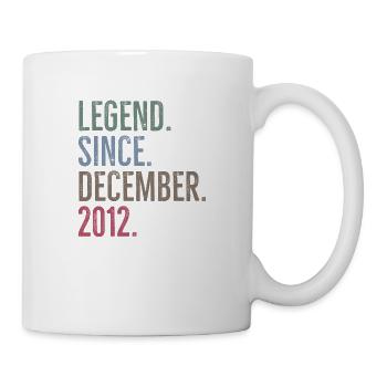 Legende seit Dezember 2012 - Tasse - Weiß - Rechts